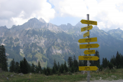Rote Flüh, der Gipfel von gestern